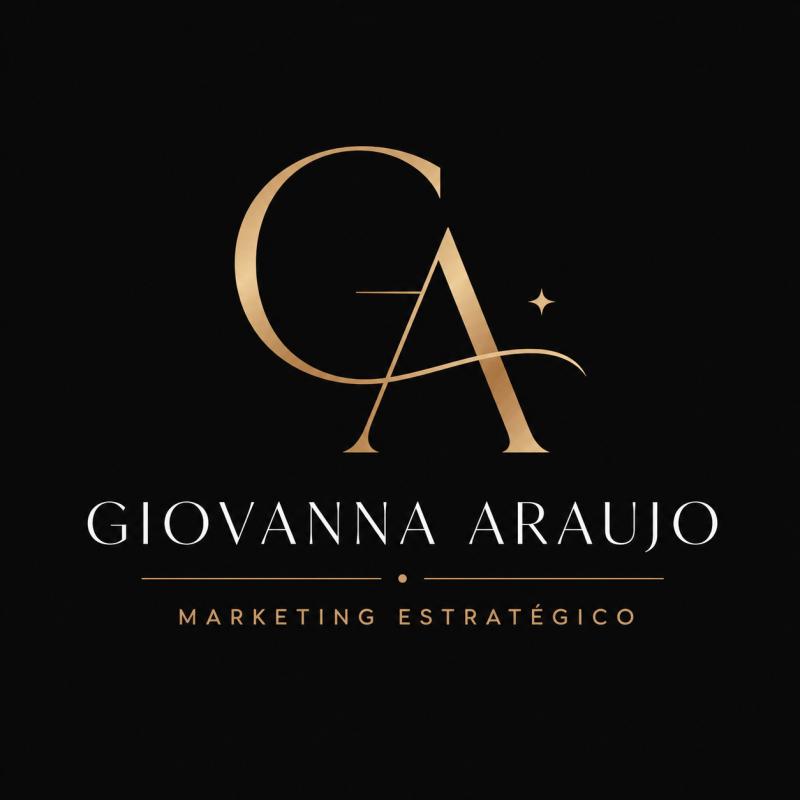 Logo da empresa Giovanna Araújo - Marketing Estratégico
