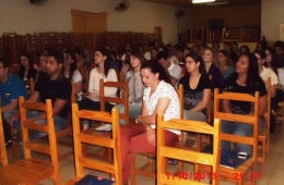 Palestra em Mariluz reúne mais de 60 pessoas
