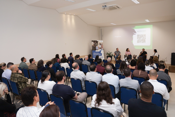 Diretores da Aciu compartilham experiências em evento no Sebrae
