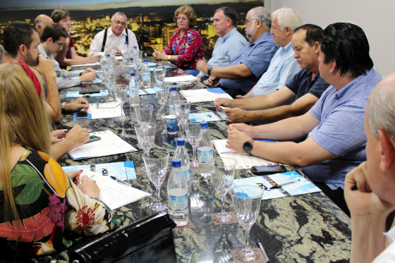 Diretoria executiva da Aciu realiza primeira reunião do ano