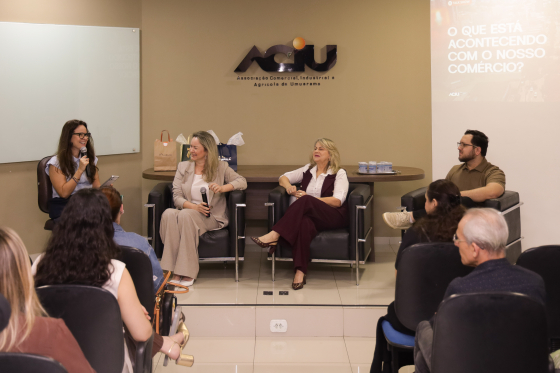 Talk Show promovido na Aciu traz novas perspectivas para o comércio