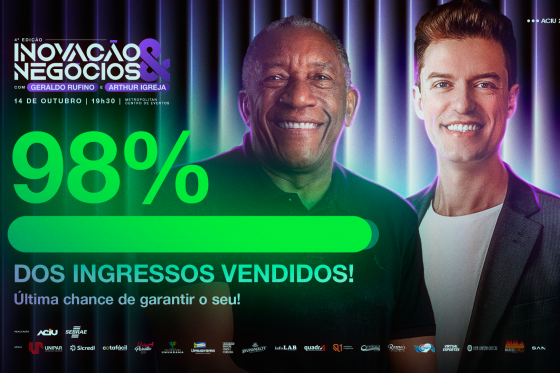 Últimos ingressos do Inovação & Negócios estão à venda