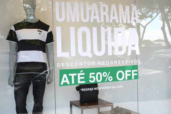 Umuarama Liquida segue até sábado com descontos de até 70%