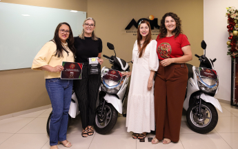 Entrega prêmios Campanha Natal de Luz Aciu