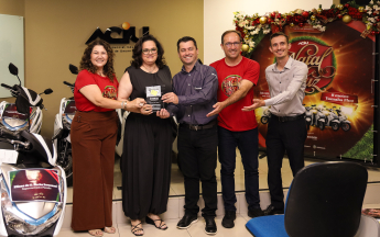 Entrega prêmios Campanha Natal de Luz Aciu