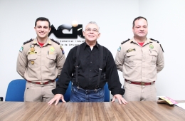 Bombeiros apresentam palestra sobre segurança