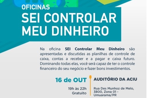 Aciu e Sebrae proporcionam oficinas gratuitas para MEIs