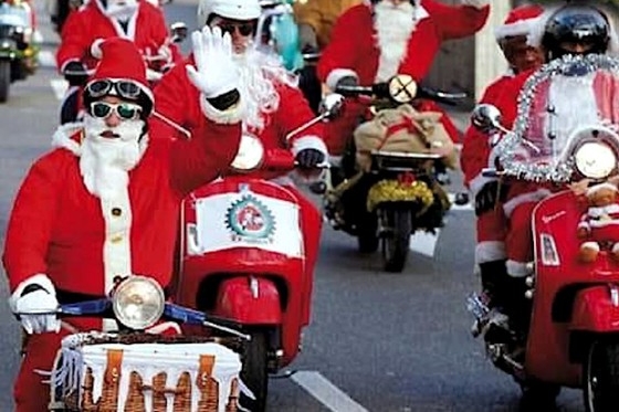 Chuva transfere Desfile de Papais Noéis Motociclistas para sexta-feira