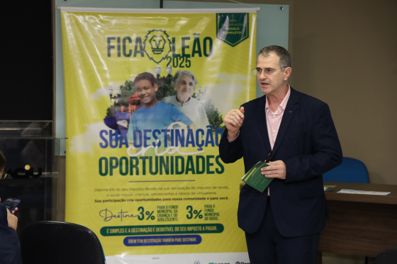 Delegado da Receita orienta sobre destinação do imposto de renda