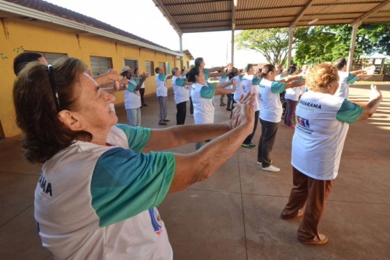 Praça Hênio Romagnolli recebe programação alusiva ao Dia dos Avós