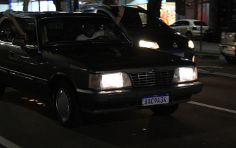Desfile de carros antigos - Natal
