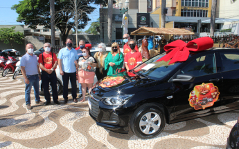 Encerramento da campanha Natal de Esperança - Entrega dos veículos